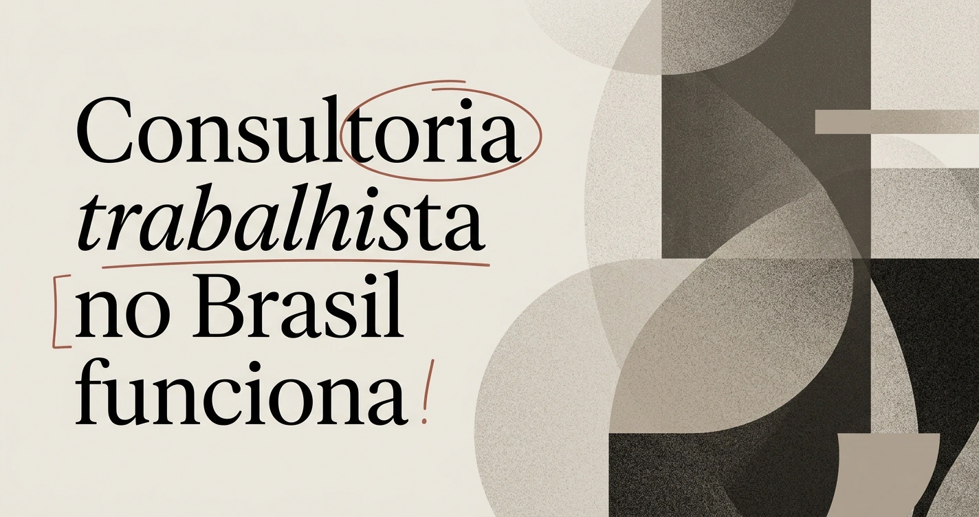 Consultoria trabalhista no Brasil: como funciona