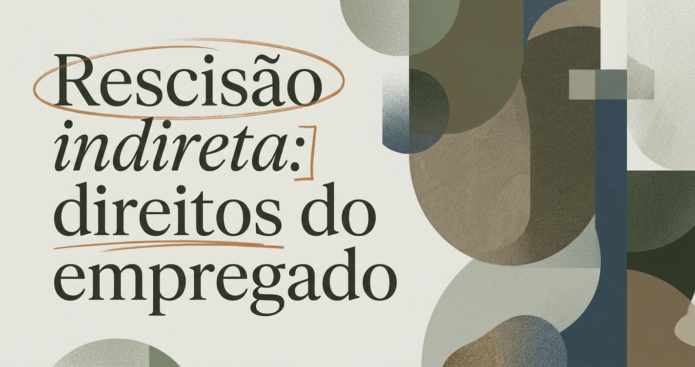 Rescisão indireta: quando o empregado pode pedir